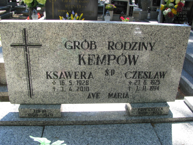 Franciszek Kempa 1885 Ostrzeszów - Grobonet - Wyszukiwarka osób pochowanych