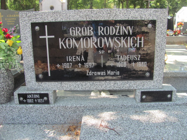 Tadeusz Komorowski 1908 Ostrzeszów - Grobonet - Wyszukiwarka osób pochowanych