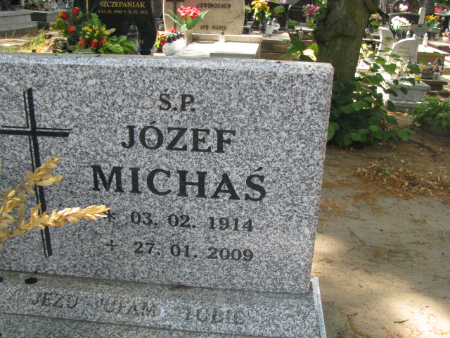 Józef Michaś 1914 Ostrzeszów - Grobonet - Wyszukiwarka osób pochowanych